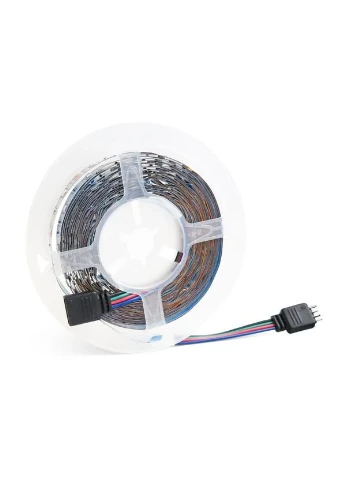LED стрічка RGB 5V 3м з пультом управління 2835 60 діодів на метр No Brand (393455263)