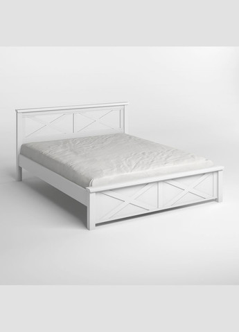 Двоспальне ліжко Прованс Н (RAL9003) 160х200 см (MBG-1571) Mebigrand (368279560)