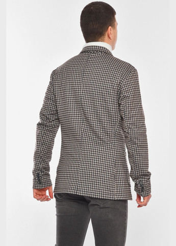 Піджак чоловічий коричневого кольору Let's Shop (324468559)