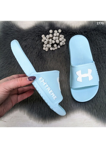 Бирюзовые женские пляжные шлепанцы сланцы пенковые Gipanis