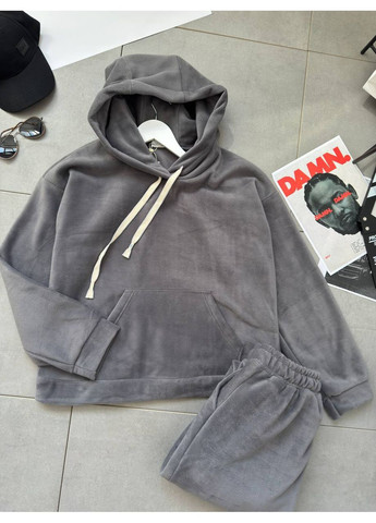 Мужской теплый костюм с капюшоном из поллара флиса 🔥 (Замеры в описании) DK/DL Мода без кордонів (367164489)