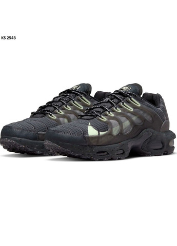 КРОСІВКИ ЖІНОЧІ NIKE AIR MAX TN TERRASCAPE PLUS BLACK BARELY VOLT НАЙК АІР МАКС ТН ПЛЮС No Brand чорні демісезони (367171567)