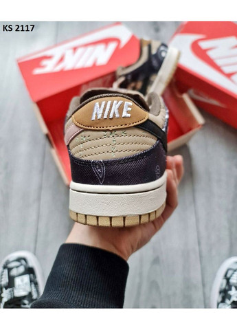 КРОСІВКИ ЖІНОЧІ NIKE SB DUNK LOW TRAVIS SCOTT CACTUS JACK НАЙК СБ ДАНК No Brand комбіновані демісезони (367173284)