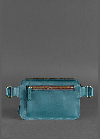 Шкіряна Dropbag Mini зелена (A-026509) BlankNote поясна сумка (327874361)