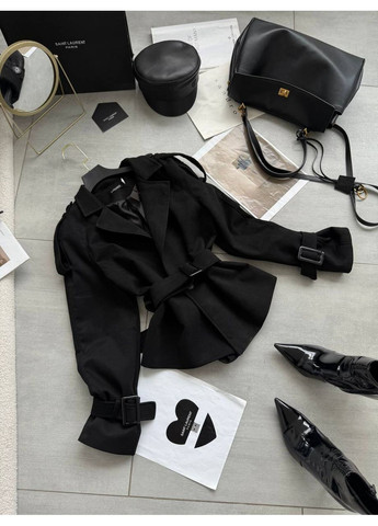 Тренч жіночий із замшу на дайвінгу з підкладкою(заміри в описі) GD/GL Модний простір на гудзиках демісезон (368760716)