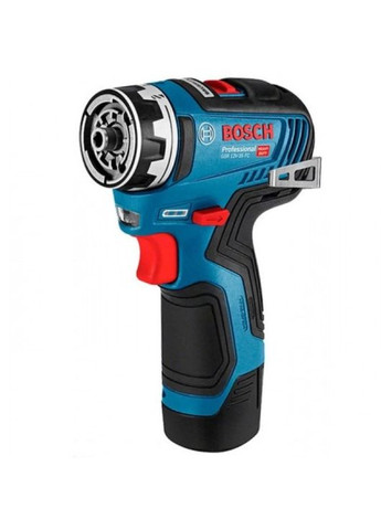 Акумуляторний дриль-шурупокрут GSR 12V-35 FC (2x12В, 10 мм, 35 Нм, 3 Агод) з 4 насадками + 2АКБ зарядний пристрі (25622) Bosch (329742742)