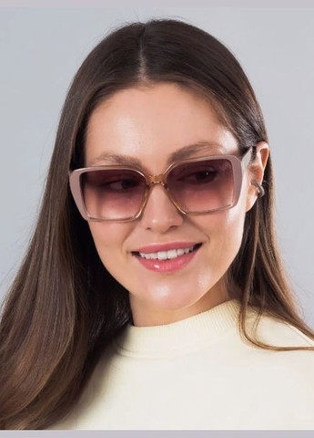 Жіночі окуляри для зору світло-тоновані квадрати -2.25 UV400 для далини Verse (334017562)