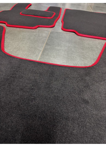 Ворсові килимки в салон для DAF 95 /ДАФ 95, Ворс Фортуна, Чорні Beltex XF (365875225)