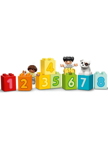 Конструктор DUPLO Поезд с цифрами учимся считать 10954 Lego (314981136)