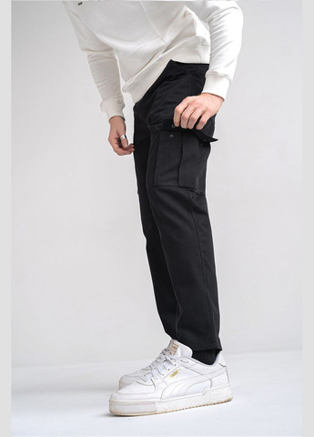 Черные демисезонные брюки Teamv