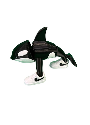 Іграшка Orcaleo Orcala Оркалео Оркала з серії Italian Brainrot сірий висота 11 см (PIG10027) DrukHouse3D (352166158)