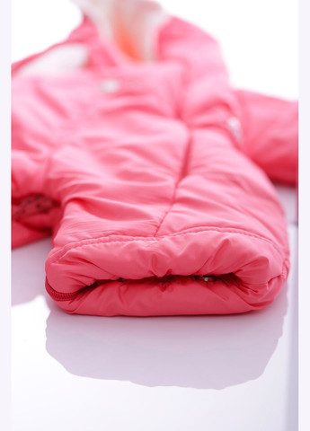 Комбинезон для девочки Трансформер на флисе светло-коралловый 86 см (40755) BABYKROHA (297200571)