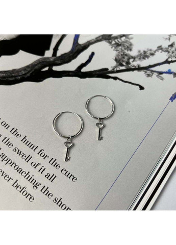 Серебряные серьги без камней (2134343) Silver Breeze (317355074)