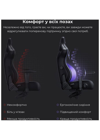 Крісло Kaiser 4 Size XL Black Linen Fabric (AD12YDDC-XLL-20-B-CF) Anda Seat (308020000)