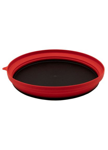 Миска туристична (TRC-124-terracota) Tramp силіконова з пластиковим дном 1070 мл (369880463)