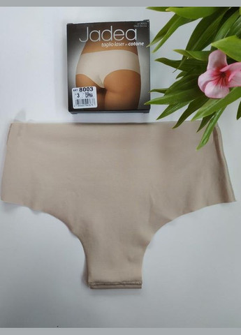 Жіночі трусики-шортики безшовні jadea 8003/1 світло-бежеві Jadea Intimo (324833227)