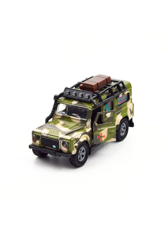 Игровой набор – LAND ROVER DEFENDER МИЛИТАРИ (с лодкой) TechnoDrive (339783806)