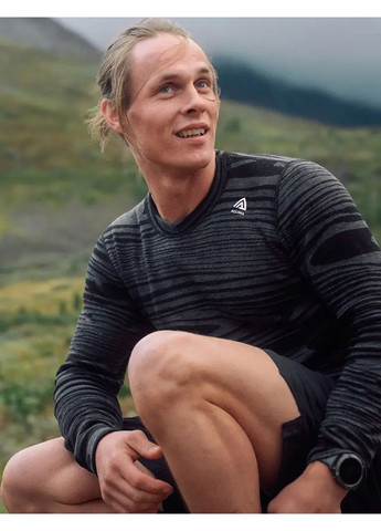 Термокофта Warm Wool 200 Crew Neck ’s Black otion Aclima (366545432)