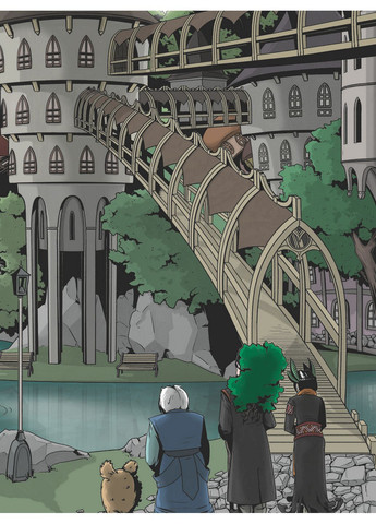 Книжка для дітей Академія духів природи. Болібошка. Книга 1. Комікси — Анна Дьоміна (українською мовою) ТУТ (322121566)