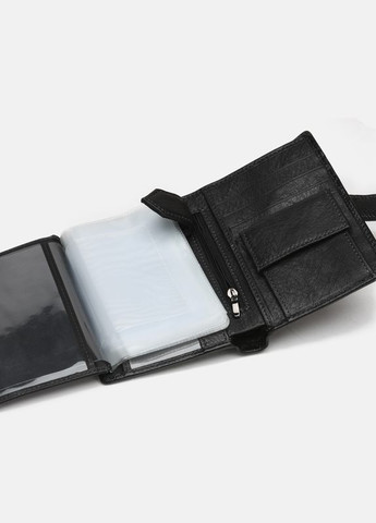 Чоловічий шкіряний гаманець K1302-black Ricco Grande (323593490)