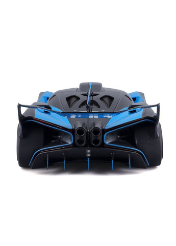 Автомодель – Bugatti Bolide (черно-синий, 1:18) Bburago (368834680)