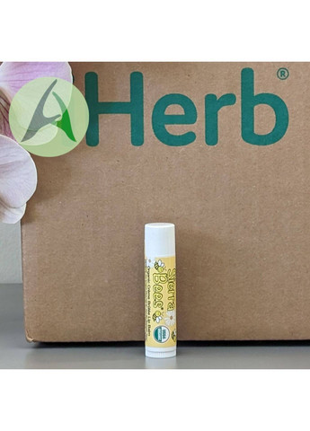 Органический бальзам для губ, крем-брюле (ваниль) Sierra Bees (361858792)