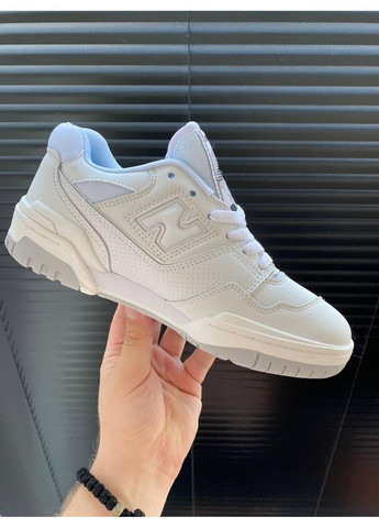 Сірі Осінні кросівки чоловічі new balance 550 white grey нью беланс 550 No Brand