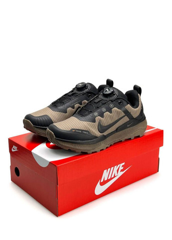 Коричневі Осінні кросівки чоловічі nike No Brand Wildhorse 8 Sand Black