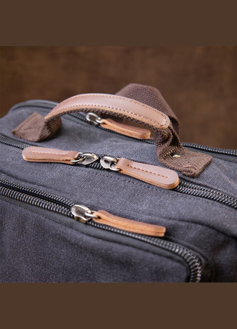 Рюкзак текстильный дорожный унисекс на два отделения 20611 Vintage (328449926)