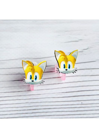 Комплект сережок кліпс Дитячий набір (Емі, Тейлз, Сонік) CASE CONTROL (355396339)