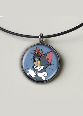 Набор подвеска (кулон) и брелок Том и джери #05 (подарочный набор) No Brand (332633853)