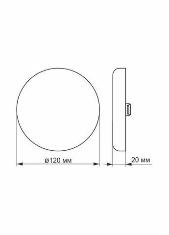 Безрамочный точечный светильник 15W 4100K VL-DLFR-154 встраиваемый круглый Videx (282312859)