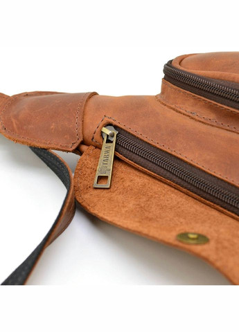 Кожаный Рюкзак мужской RB-3026-3md на одно плечо с накладным карманом TARWA (306373233)