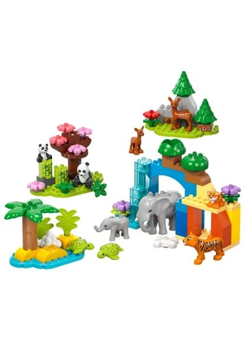 Конструктор (10446) Lego DUPLO Town Сімейства диких тварин 3-в-1 (366697103)