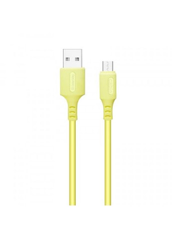 Дата кабель (CWCBUM043-Y) Colorway usb 2.0 am to micro 5p 1.0m soft silicone yellow (268146193)