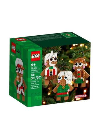 Конструктор Exclusive Пряничные украшения,190 деталей Lego (369621672)