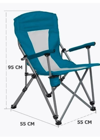 Стул туристический ST-1-B синий (MC-1696-B) Tourist (361434450)