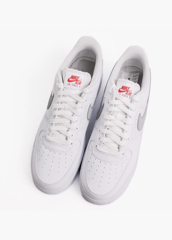 Белые кроссовки мужские air force 1 low se mini swoosh casual shoes white fd0666-100 Nike