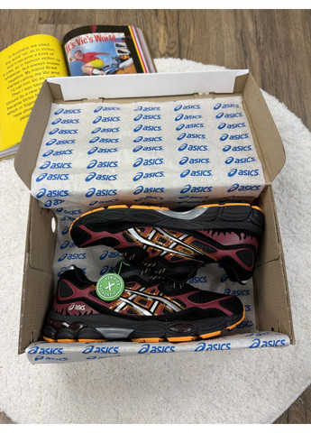 Комбіновані Осінні кросівки чоловічі asics gel-nyc naruto uzumaki асікс гель нюк No Brand