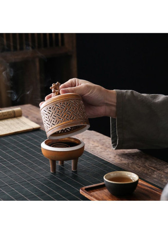 Курильниця Тринога Тайху Коричнева No Brand (372447214)