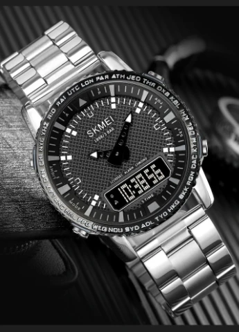 1898SIBK Silver-Black SALE Skmei (387156928)