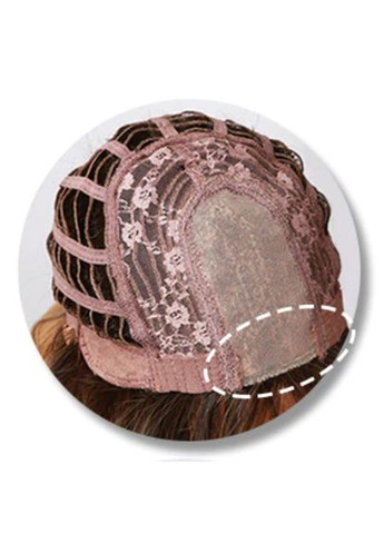 Парик пшеничный блондинка женский средней длины термо No Brand (355802159)