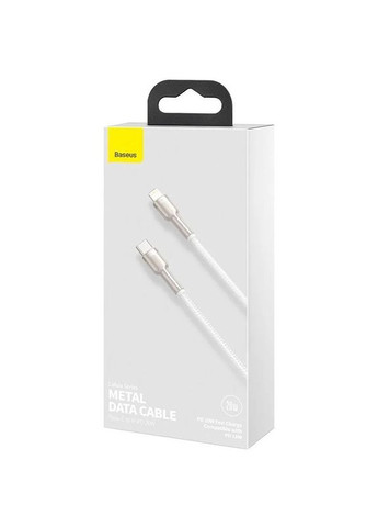 Кабель для зарядки Lightning Type-C для iphone / дріт, шнур тайп сі на лайтнінг зарядний кабель для айфона 2м Baseus (361065055)