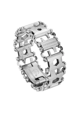 Браслет-мультитул Tread, Stainless (831998N), 29 функцій, вага 168 г, розмір 217.5 мм, мікротул, аксесуар Leatherman (393804160)