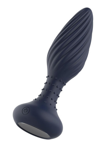 Вибрирующая анальная пробка Dream Toys Startroopers Triton с пультом управления, черная Dreamtoys (330617954)