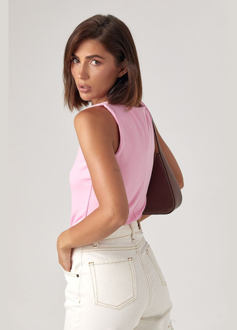 Эластичная женская майка 240313 Lurex — 299261115