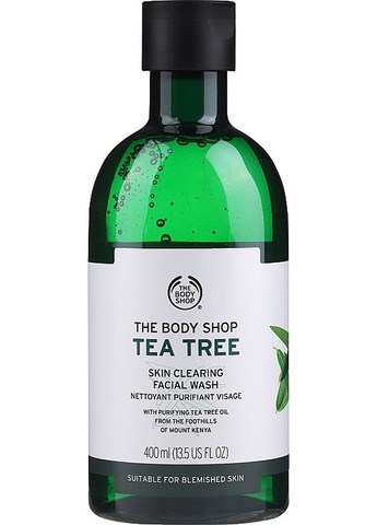 Гель для вмивання обличчя "Чайне дерево" Tea Tree Skin Clearing Facial Wash 60ml (898926-106598) The Body Shop (368614219)