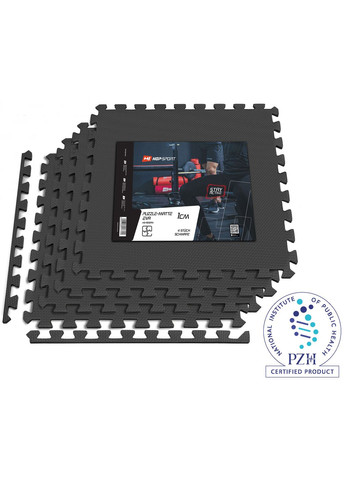 Мат-пазл EVA 1см HS-A010PM - 4 частин Hop-Sport (301538893)