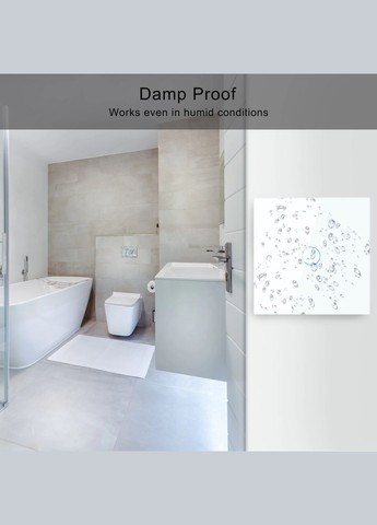 Сенсорний WI-Fi smart вимикач з підсвічуванням чорний одиночний AXUS (300577493)