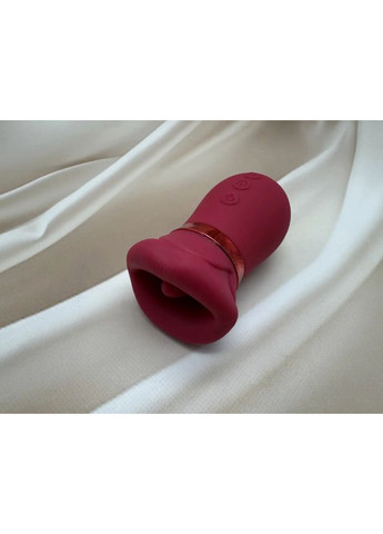 Вибратор язык вакуумный стимулятор с лизанием и сосанием клитора Клиторальный вибратор с эффектом кунилингуса No Brand (349748000)